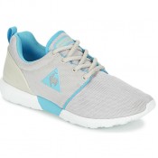 Le Coq Sportif Dynacomf W Text Gris / Bleu Chaussures Baskets Basses Femme Vendre à des Prix Bas